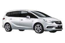 Car Hire Salisbury - Vauxhall Zafira 7-Seater - Minibus hire Salisbury